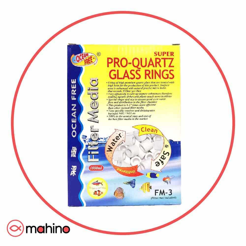 سرامیک آکواریوم اوشن فری Pro-Quartz Glass Rings Ocean Free