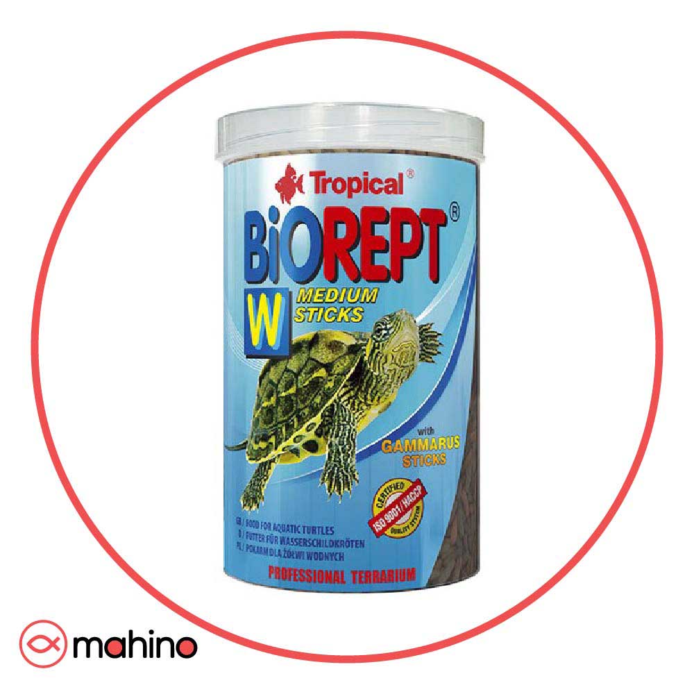 غذای لاک پشت Biorept W tin برند تروپیکال