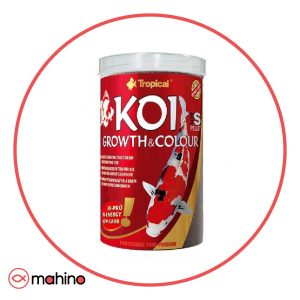 غذای ماهی Koi Growth Colour Pellet برند Tropical