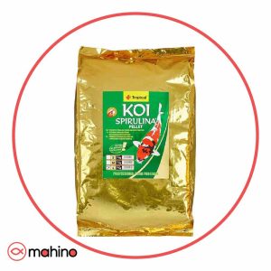 غذای ماهی Koi Spirulina Pellet برند تروپیکال