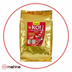 غذای ماهی کوی Koi Growth Colour Pellet برند تروپیکال