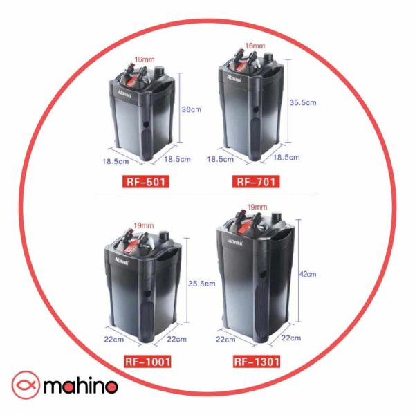 فیلتر سطلی آکواریوم آتمن Atman RF-1001