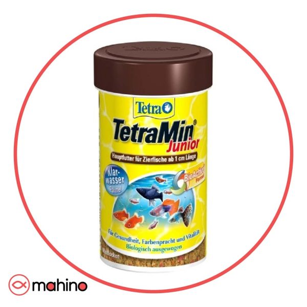 غذا ماهی تترامین جونیور تترا Tetra Tetramin Junior