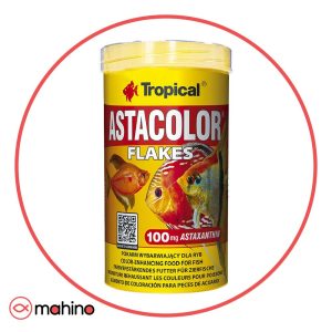 غذای ماهی آستا کالر پولکی تروپیکال AstaColor Flakes Tropical