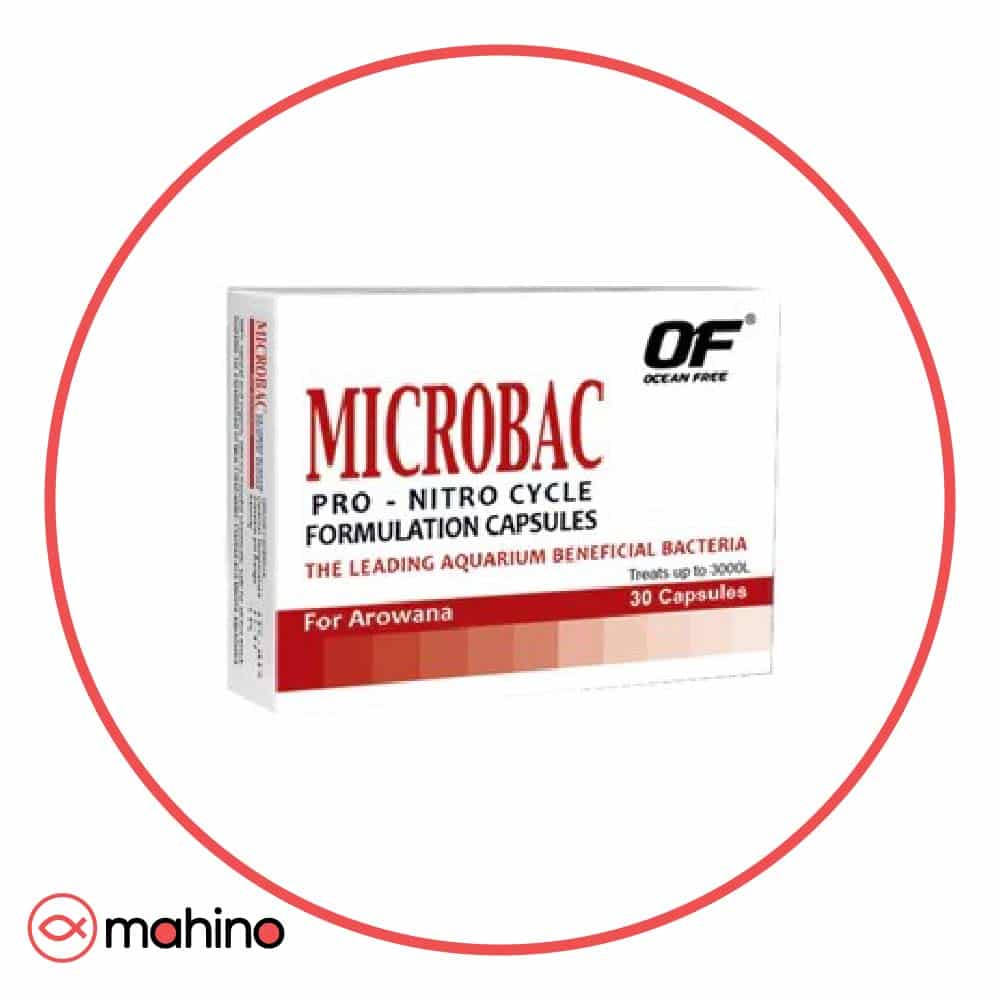 کپسول باکتری ساز آروانا اوشن فری Microbac for Arowana Ocean Free