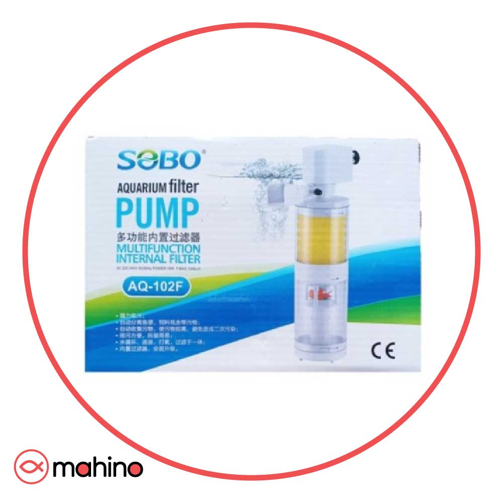 فیلتر داخلی آکواریوم سوبو Sobo AQ-102F