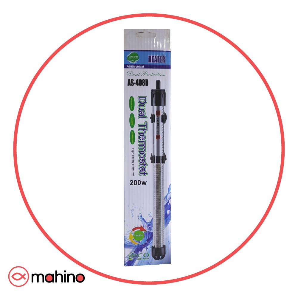 بخاری آکواریوم 200 وات AS-408D