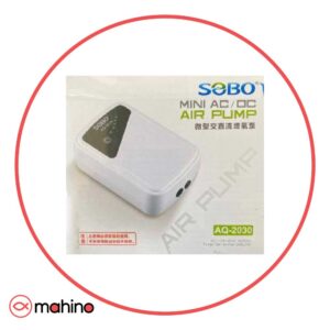 پمپ هوا دو خروجی شارژی AQ-2030 سوبو