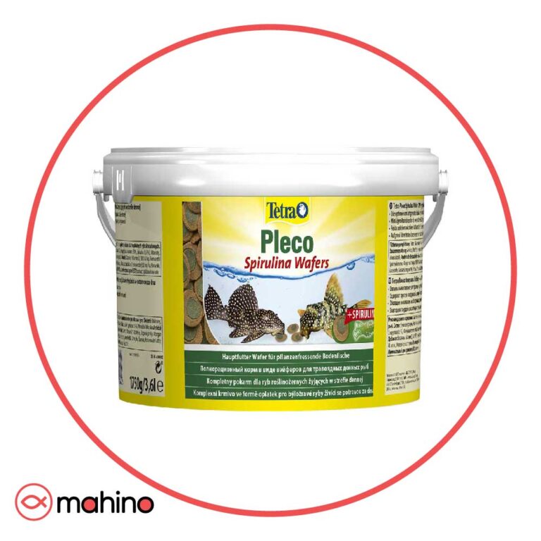 غذا قرصی اسپیرولینا کت فیش و کفخوارها Tetra Pleco Spirulina Wafers