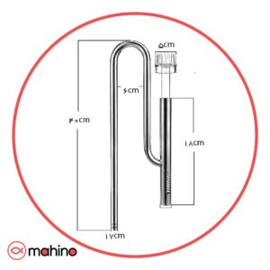 ورودی خروجی استیل اسکیمردار فیلترسطلی موفان شماره ۱۶
