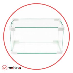 آکواریوم شیشه خم درب دار