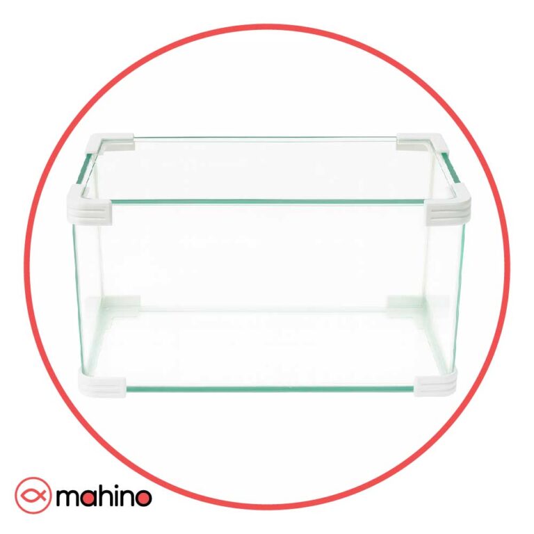 آکواریوم شیشه خم درب دار