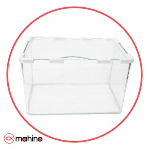 آکواریوم شیشه خم درب دار سری B