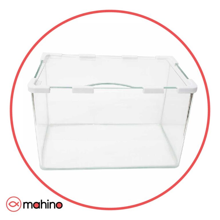 آکواریوم شیشه خم درب دار سری B