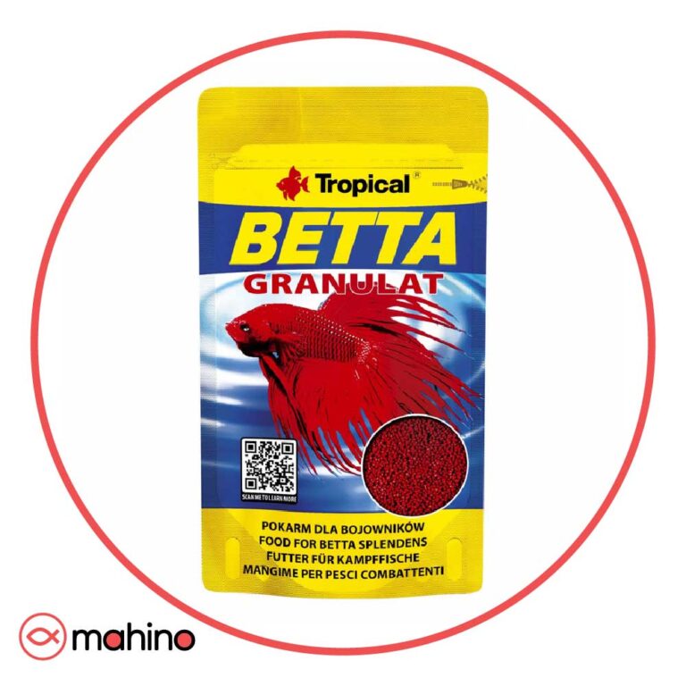 غذای ماهی گرانول فایتر تروپیکال Betta Granulat وزن 10 گرم (ساشه ای)