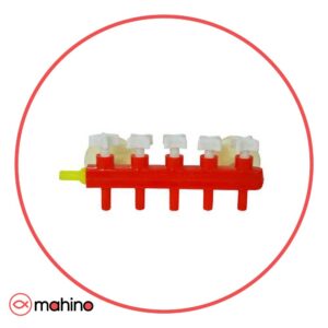 شیر تقسیم هوای آکواریوم پنج راه