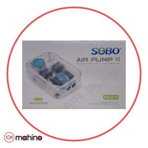 پمپ هوای دو خروجی آکواریوم سوبو مدل Sobo AQ-013